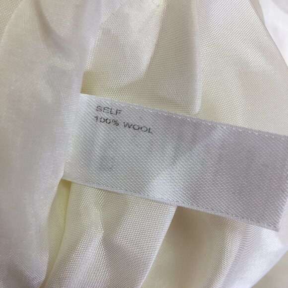 Carolina Herrera Beige Open Flare Sleeveless Dress Size 2 Cocktail Wedding - Picture 11 of 11